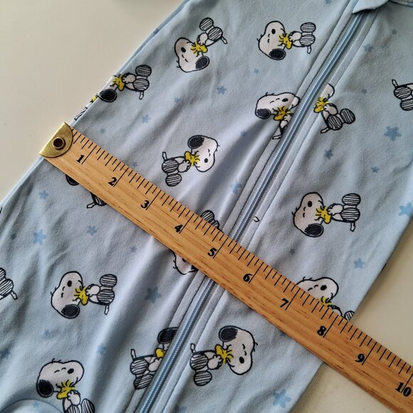 Set of 2 long-sleeved, foot-covered baby pyjamas, Peanuts License - Picture 11 of 15